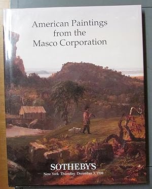 Sotheby's American Paintings from the Masco Corporation New York December 3, 1998 Sale 7230