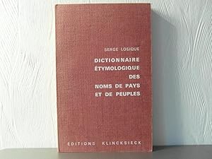 Dictionnaire etymologique des noms de pays et de peuples