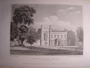 Image du vendeur pour Original Single Engraving from Views of the Seats of Noblemen and Gentlemen in England Scotland and Wales. By J.P. Neale. Published Between 1818 - 1829. mis en vente par Rostron & Edwards