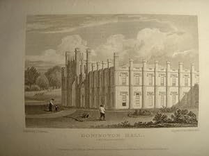 Seller image for Original Single Engraving from Views of the Seats of Noblemen and Gentlemen in England Scotland and Wales. By J.P. Neale. Published Between 1818 - 1829. for sale by Rostron & Edwards