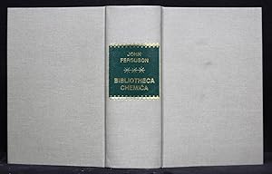 Bibliotheca chemica. Catalogue of the alchemical, chemical and pharmaceutcal books in the collect...