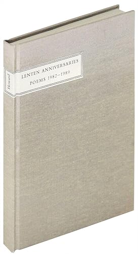 Lenten Anniversaries: Poems 1982-1989