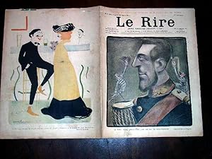 Bild des Verkufers fr LE RIRE - N258 - 14 octobre 1899 - illustration en couleurs de la couverture Prime aux lecteurs du "Rire" par Abel FAIVRE. Illustration en couleurs derniere page de ROUBILLE. zum Verkauf von JOIE DE LIRE