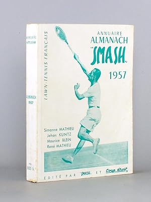 Seller image for Annuaire Almanach " SMASH " 1957 [ Lawn-Tennis franais ] for sale by Librairie du Cardinal