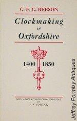 Clockmaking in Oxfordshire 1400 - 1850