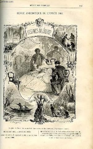 Seller image for Le muse des familles - lecture du soir - livraison n15 - Revue anecdotique de l'anne 1861. for sale by Le-Livre