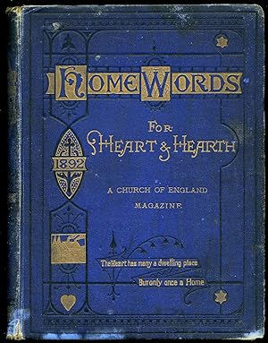 Bild des Verkufers fr Home Words For Heart and Hearth 1892 zum Verkauf von Little Stour Books PBFA Member