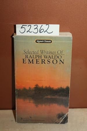 Imagen del vendedor de Emerson: Selected Writings of Ralph Waldo a la venta por Princeton Antiques Bookshop