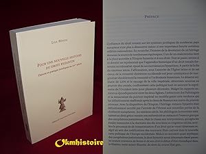 Pour une nouvelle histoire du droit byzantin. Théorie et pratique juridiques au XIVe siècle.