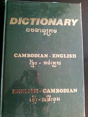 Dictionary Cambodian - English, English - Cambodian