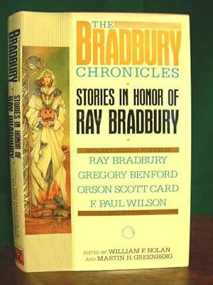Image du vendeur pour THE BRADBURY CHRONICLES: STORIES IN HONOR OF RAY BRADBURY mis en vente par Robert Gavora, Fine & Rare Books, ABAA