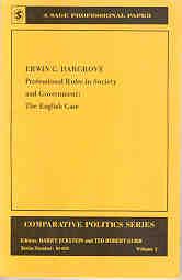 Seller image for Professional Roles in Society and Government: The English Case for sale by Books on the Square