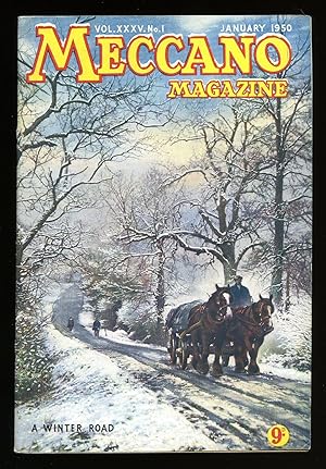 Immagine del venditore per Meccano Magazine Titled to the Front Cover 'A Winter Road' Volume XXXV. No. 1 January 1950 venduto da Little Stour Books PBFA Member