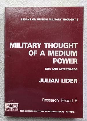 Immagine del venditore per Military Thought of a Medium Power - 1960s and Afterwards venduto da Glenbower Books