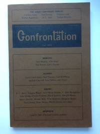 Bild des Verkufers fr Confrontation: A Literary Journal of Long Island University, Number 9, Fall 1974 zum Verkauf von WellRead Books A.B.A.A.