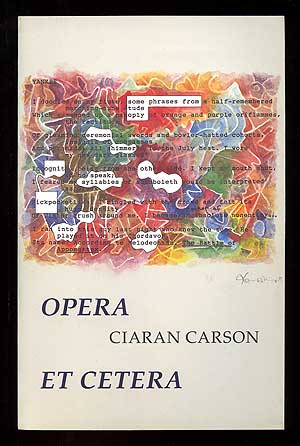 Seller image for Opera Et Cetera for sale by Between the Covers-Rare Books, Inc. ABAA