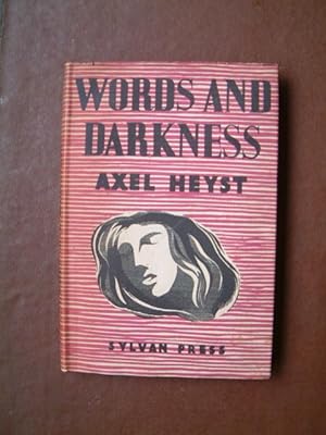 Imagen del vendedor de Words and Darkness a la venta por Beach Hut Books
