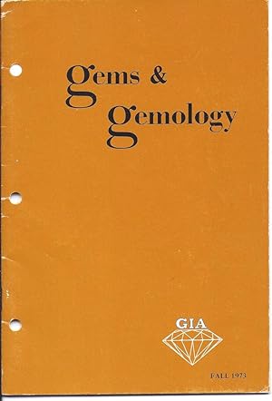 Seller image for Gems & Gemology Fall 1973, [Volume XIV, Number 7], Hornbill Feature Article. for sale by Charles Lewis Best Booksellers