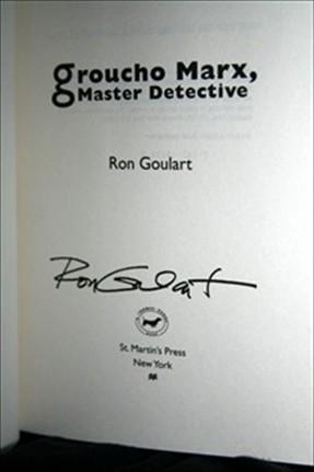 Seller image for Groucho Marx, Master Detective for sale by Lower Beverley Better Books