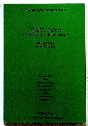 Seller image for Stealth Patrol. The Making of a Vietnam Ranger for sale by The Kelmscott Bookshop, ABAA