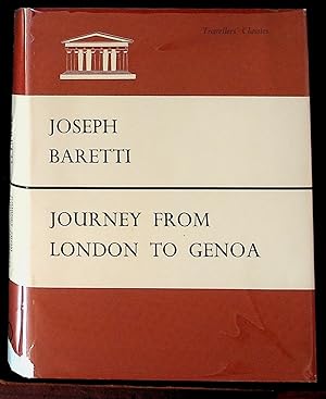 Immagine del venditore per A Journey from London to Genoa, Through England, Portugal, Spain, and France venduto da The Kelmscott Bookshop, ABAA