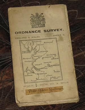 Ordnance Survey England & Wales - Sheet 2 - Scale: Quarter Inch To A Mile