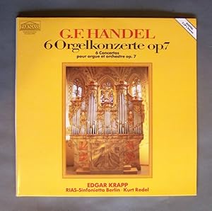 Georg Friedrich Händel "6 Orgelkonzerte op. 7 / 6 Concertos pour orgue et orchestre op. 7". RIAS-...
