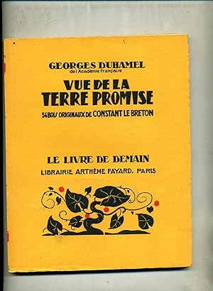 Bild des Verkufers fr VUE DE LA TERRE PROMISE. 34 bois originaux de Constant Le Breton. zum Verkauf von Librairie CLERC