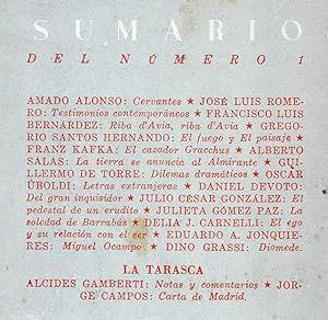 Seller image for Revista BUENOS AIRES LITERARIA. Ao I, Nm. 1. Octubre 1952 for sale by Lirolay