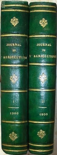 Journal de l'agriculture, 35e année - 1900. De la ferme et des maisons de campagne, de la zootech...