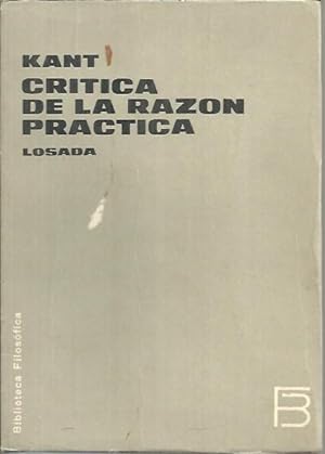 Imagen del vendedor de CRITICA DE LA RAZON PRACTICA. a la venta por Librería Javier Fernández