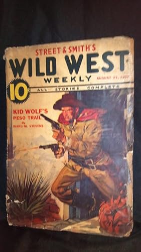 Seller image for WILD WEST, VOLUME 113, NUMBER 2, AUGUST 21, 1937 for sale by Antique Books Den