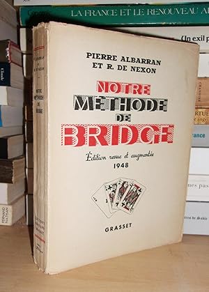 Image du vendeur pour NOTRE METHODE DE BRIDGE mis en vente par Planet's books