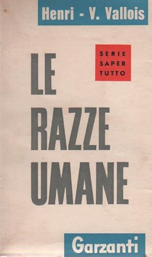 LE RAZZE UMANE