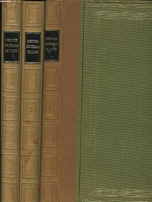 Bild des Verkufers fr HISTOIRE GENERALE DE L'ART EN 3 VOLUMES. zum Verkauf von Le-Livre