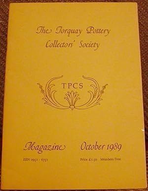 The Torquay Pottery Collectors' Society Magazine October 1989