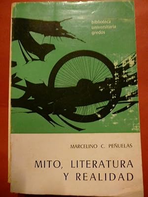 Imagen del vendedor de Mito, Literatura y Realidad. a la venta por Carmichael Alonso Libros