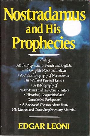 Seller image for NOSTRADAMUS AND HIS PROPHECIES. for sale by Legacy Books
