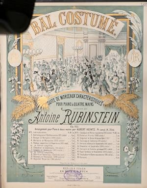 Bild des Verkufers fr [Op. 103, No. 7] Bal costum. Suite de morceaux caractristiques pouer piano  quatre mains. Op. 103. No. 7. Torado et Andalouse. Arrangement pour piano  deux mains par Albert Heintz zum Verkauf von Paul van Kuik Antiquarian Music