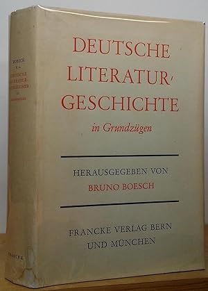 Seller image for Deutsche Literaturgeschichte in Grundzugen for sale by Stephen Peterson, Bookseller