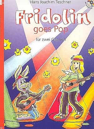 Bild des Verkufers fr Fridolin goes Pop, fr 2 Gitarren, Spielpartitur, m. Audio-CD. Bd.1 : Blues, Pop und Rock, leicht gesetzt. Mit einer kleinen Anleitung fr die Bluesimporvisation zum Verkauf von AHA-BUCH GmbH