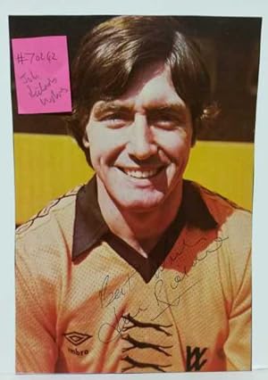 John Richards, Wolves, Hand Signed Autograph 1975