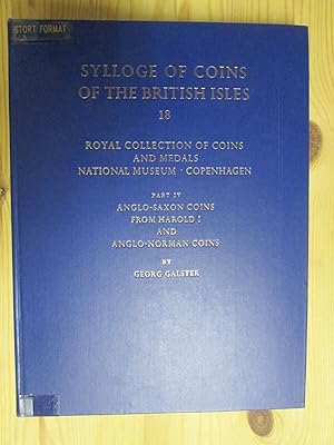 Anglo-Saxon Coins from Harold I and Anglo-Norman Coins [ Sylloge of Coins of the British Isles, 1...