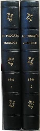 Le progrès agricole et viticole. Année 1901. Revue d'agriculture et de viticulture.