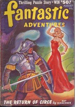 Seller image for FANTASTIC ADVENTURES: August, Aug. 1941 for sale by Books from the Crypt