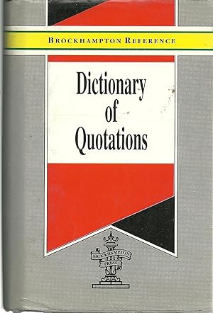 DICTIONARY OF QUOTATIONS