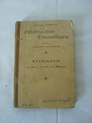 Seller image for Cours complet d'instruction lmentaire  l'usage des maisons d'ducation. Mythologie. for sale by Librairie La Perle Rare