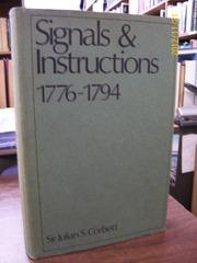 Seller image for Signals and instructions, 1776-1794 for sale by Ed's Editions LLC, ABAA