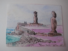Easter Island, dat. 1975