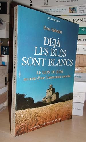 Image du vendeur pour DEJA LES BLES SONT BLANCS : Le Lion De Juda Au Coeur D'une Communaut Nouvelle mis en vente par Planet's books